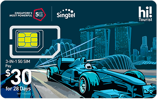 SingTel 遊客上網卡：5G 網速的上網卡方案