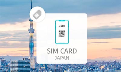 KKday 日本網卡 eSIM｜KDDI / Softbank 無限數據 eSIM